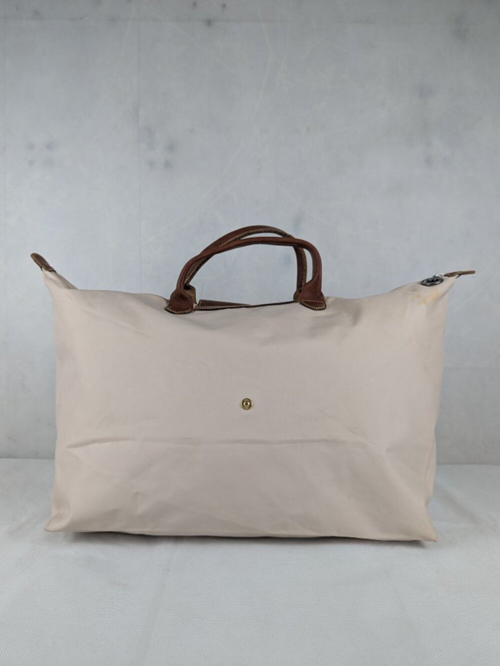 Longchamp Le Pliage Ivory Tote Bag – Used Gently – AUTHENTIC – Fast Shipping - Picture 2 of 16